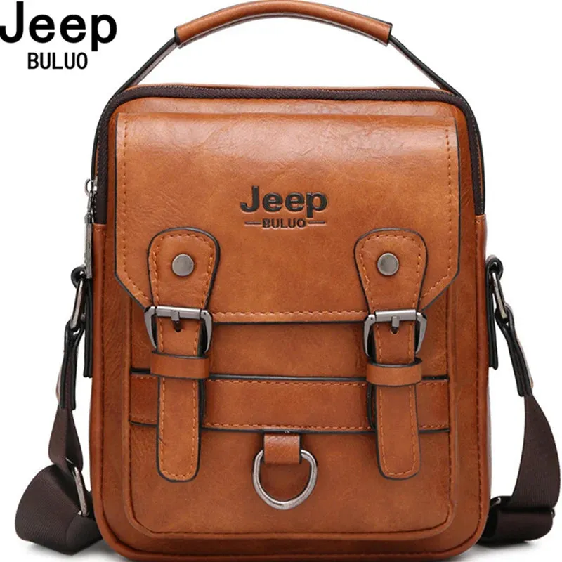 JEEP BULUO Multi-function Handbags Men