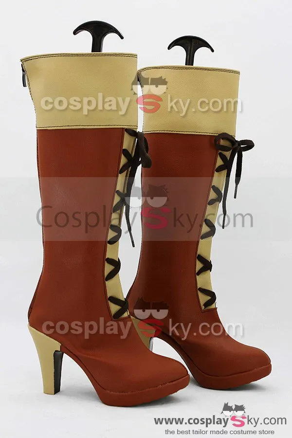 Kagerou Project Mekakushi Dan Ayano Boots Cosplay Shoes