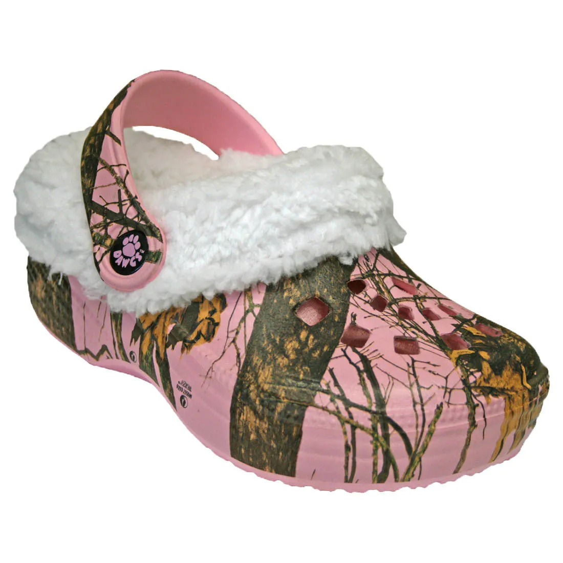 Kids' Mossy Oak Fleece Dawgs - Breakup Infinity Pink