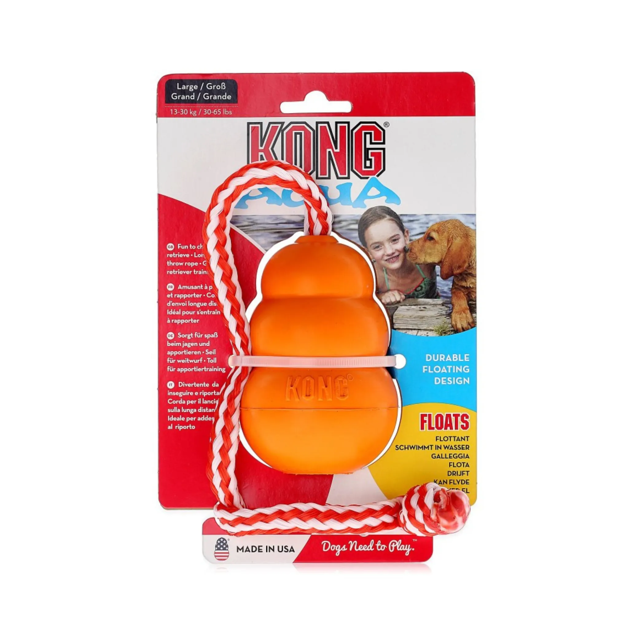 Kong Aqua Toy Float & Throw