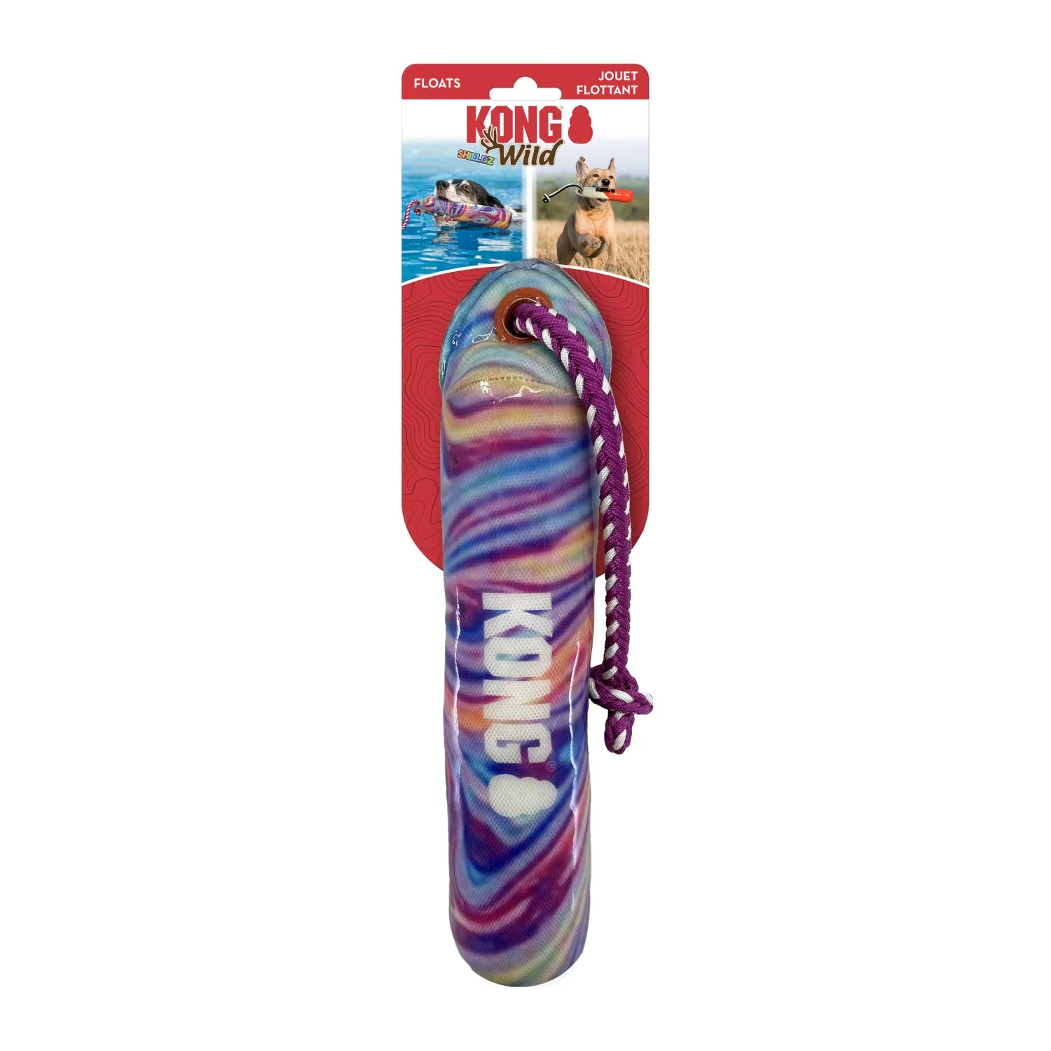 KONG Wild Shieldz Training Dummy Swirl Small/Medium