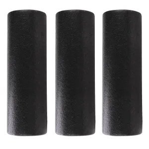 Kuber Industries Foam Roller For Exercise, Back Pain, Knee Pain-Pack of 3 (Black)