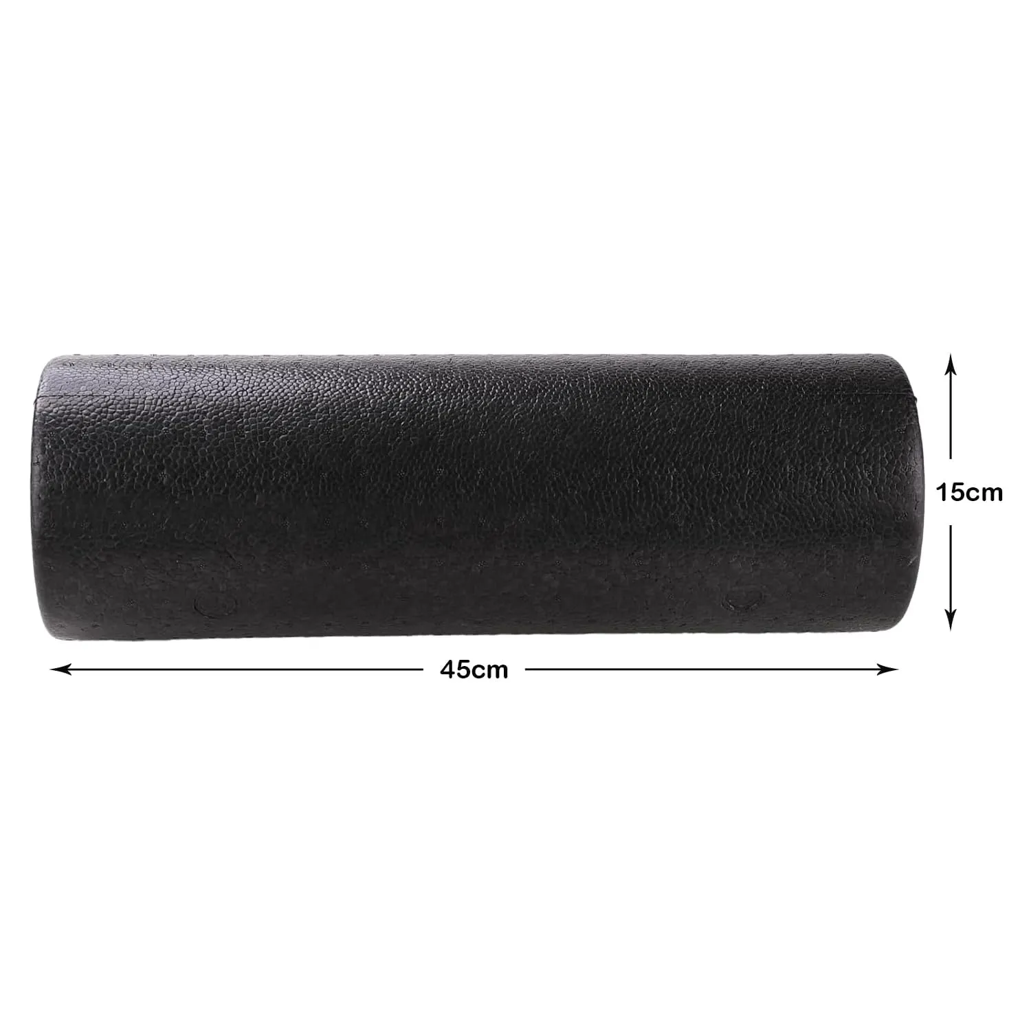 Kuber Industries Foam Roller For Exercise, Back Pain, Knee Pain-Pack of 3 (Black)