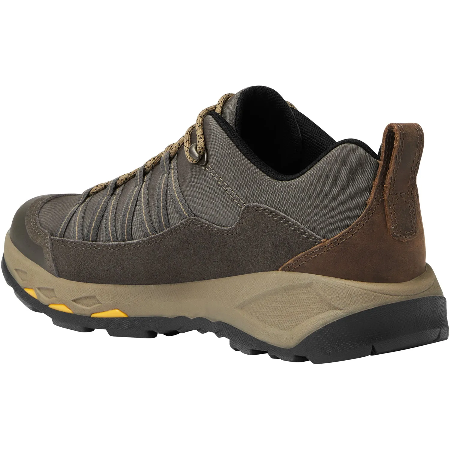 Lacrosse Mens San Juan Dark Olive Leather Hiking Shoes