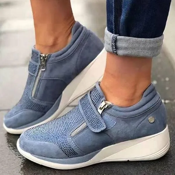 Ladies' inner heightening casual sports shoes Comfortable/non-slip/fine and soft