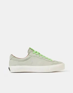 Last Resort AB VM004 Milic Suede Skate Shoes - Green Tint/White