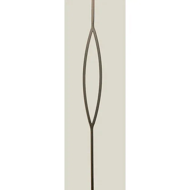 M432 2677 | Rounded Panel Iron Baluster 1/2"