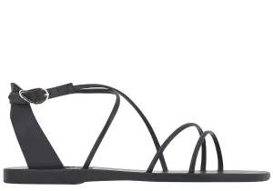 Meloivia Leather Multi Strap Sandals