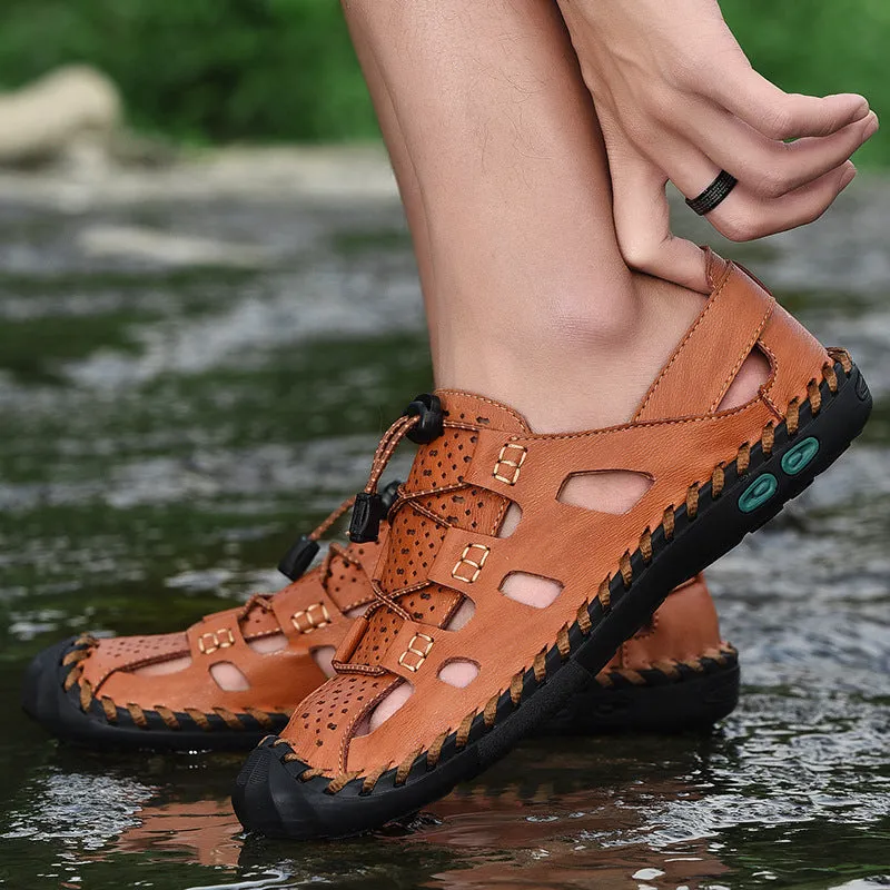 Mens Casual Summer Shoes Water Hiking Sandals