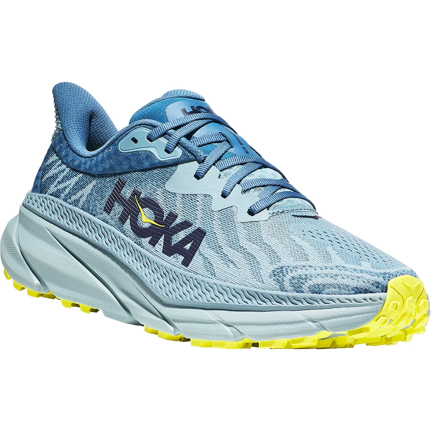 Men's Hoka Challenger ATR 7 Stone Blue/Evening Primrose Mesh