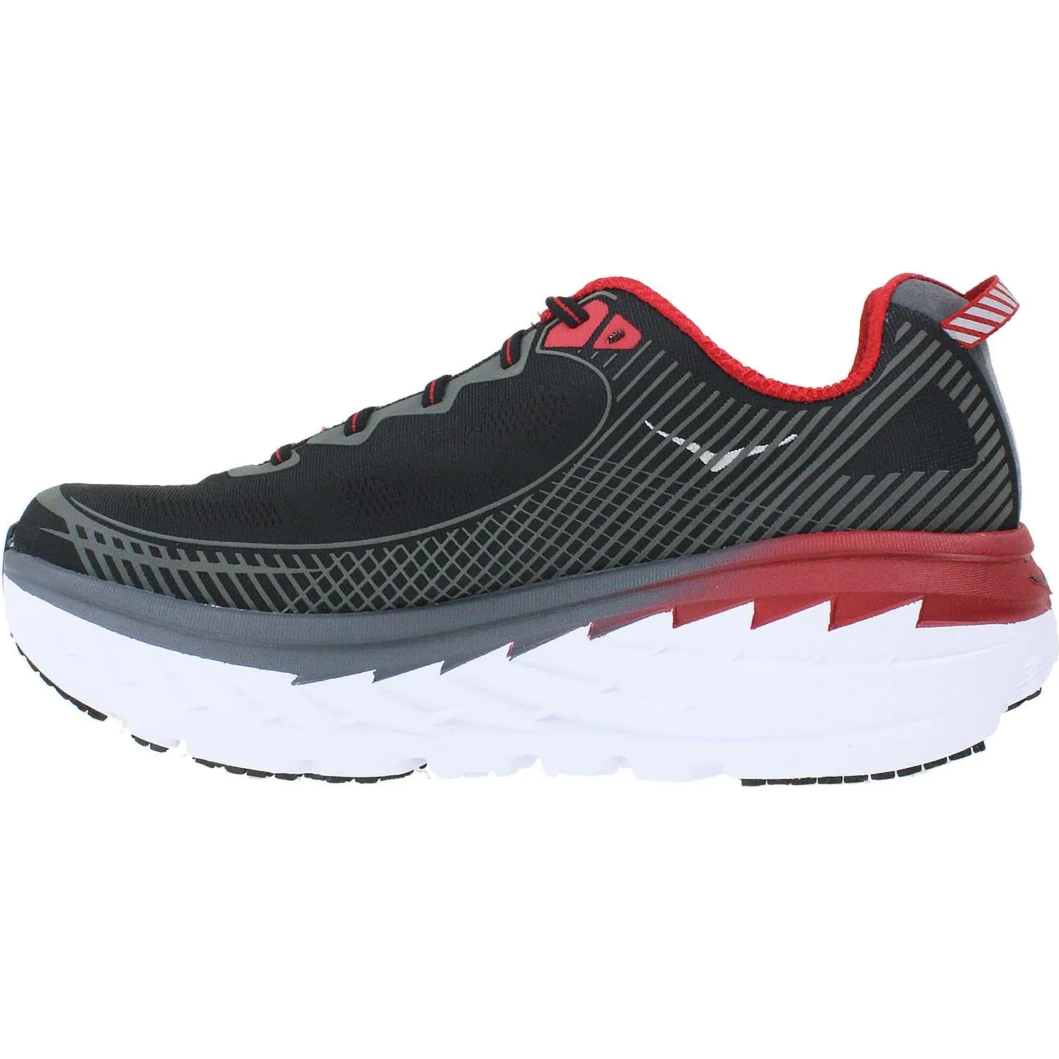 Men's Hoka One One Bondi 5 Black/Formula One Mesh