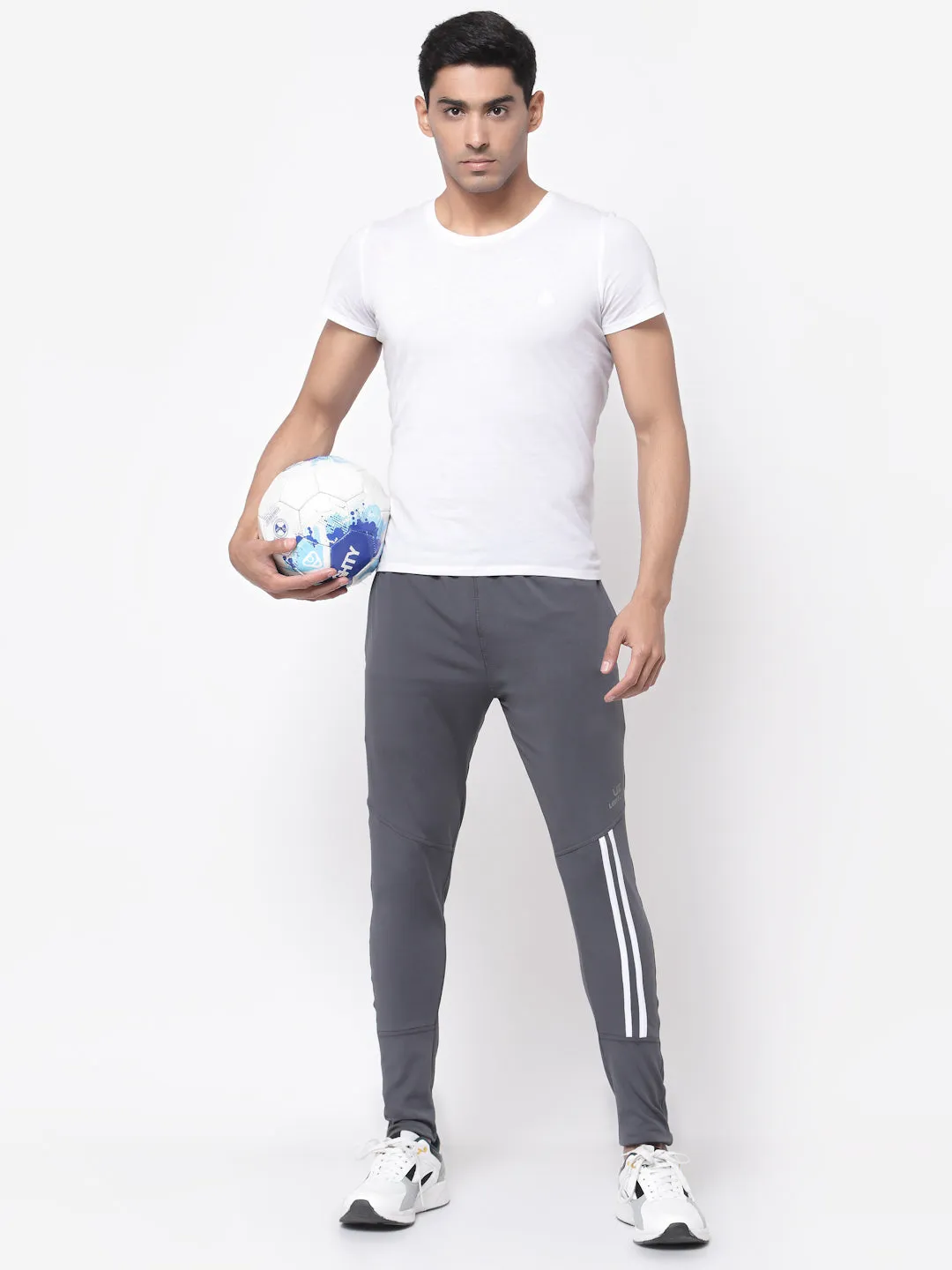 Men's Stretchable Joggers Track Pants for Gym, Yoga, Workout and Casual Wear