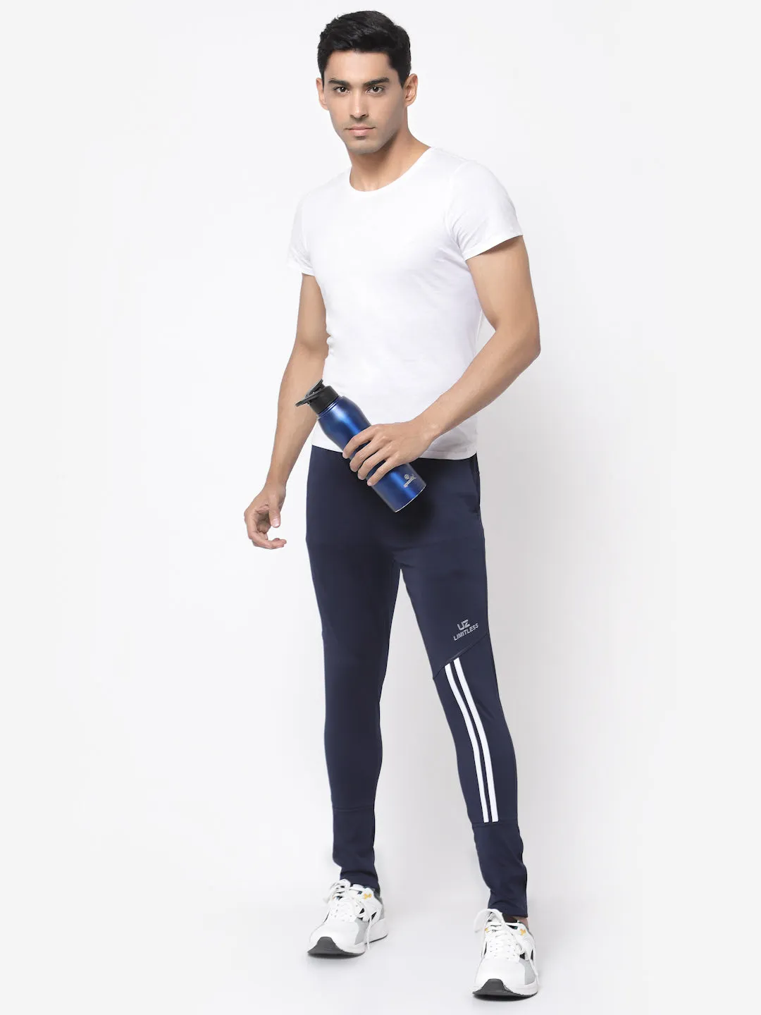 Men's Stretchable Joggers Track Pants for Gym, Yoga, Workout and Casual Wear