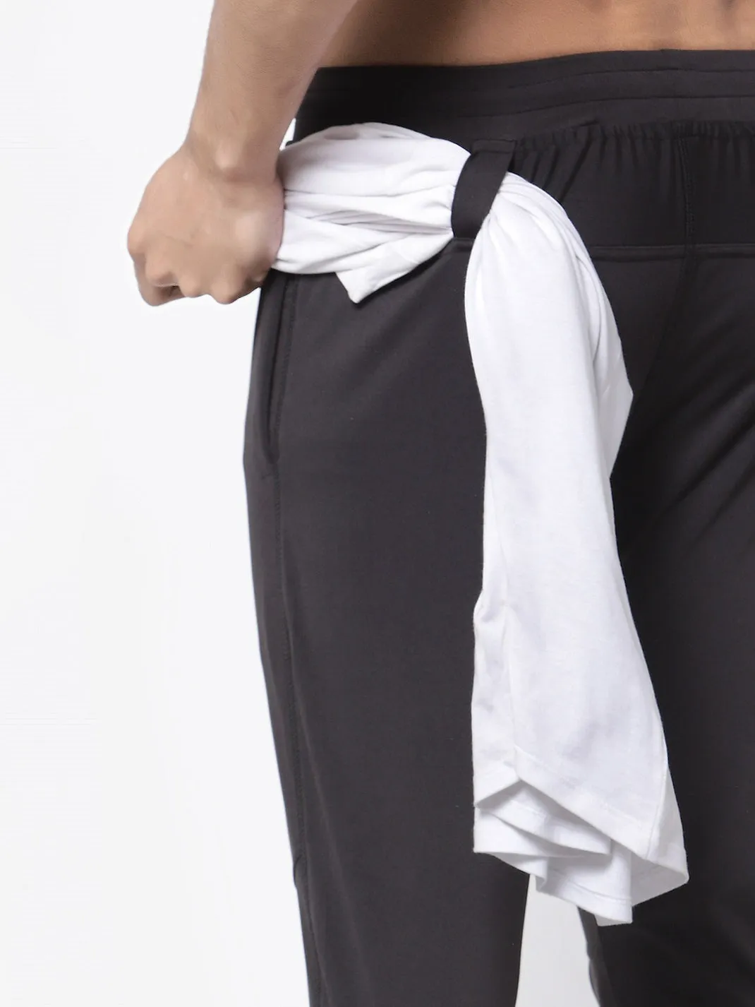 Men's Stretchable Joggers Track Pants for Gym, Yoga, Workout and Casual Wear