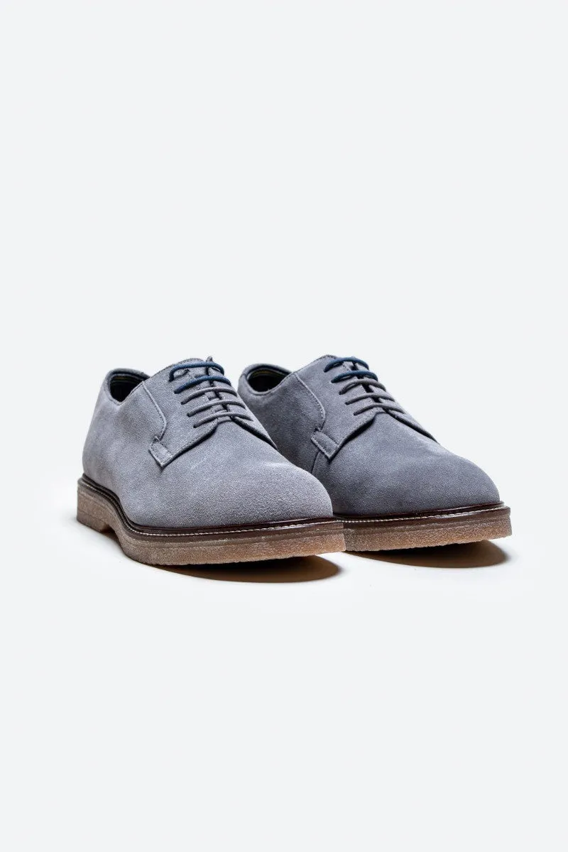 Men's Suede Lace up Shoes - RICHMOND - Dove