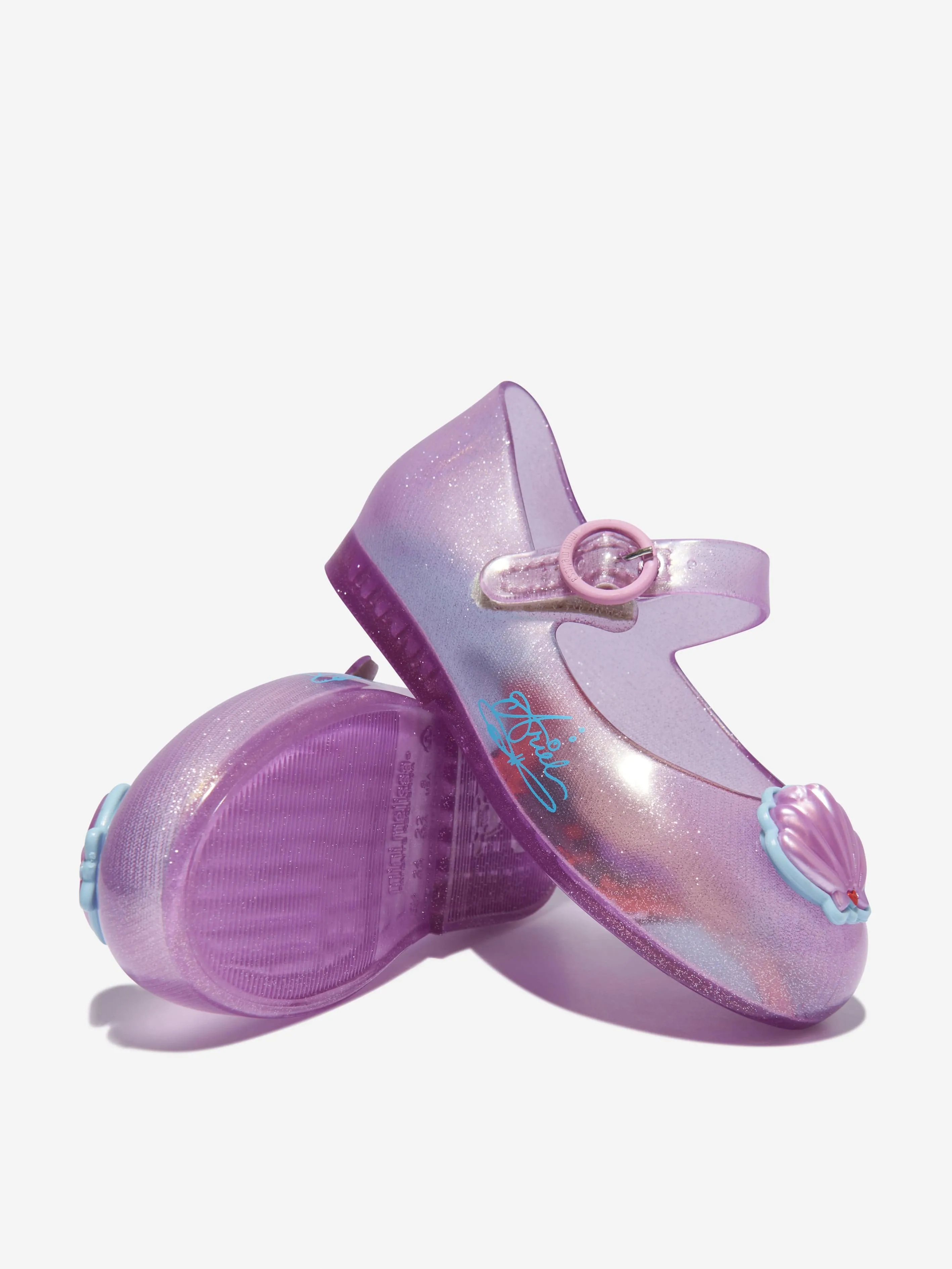 Mini Melissa Girls Princess Sweet Love Ariel Jelly Shoes