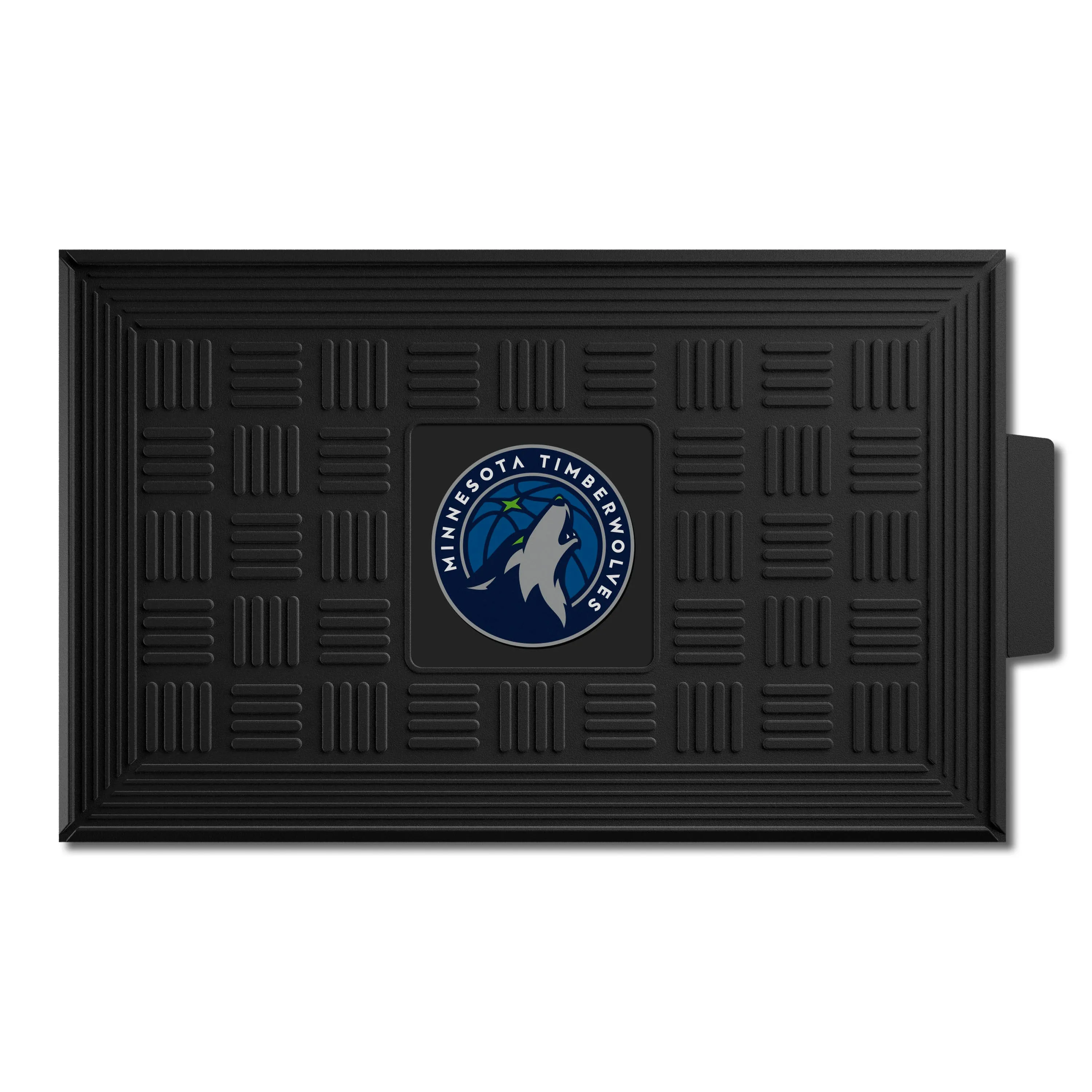 Minnesota Timberwolves Heavy Duty Vinyl Medallion Door Mat - 19.5in. x 31in.