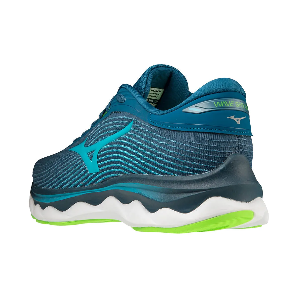 Mizuno Wave Sky 5 Mens | Moroccanb/peacockb/ggeck