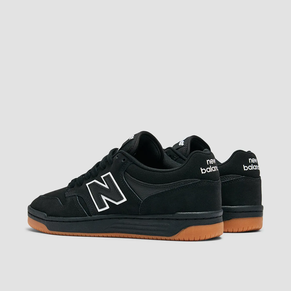 New Balance Numeric 480 Shoes - Black/White