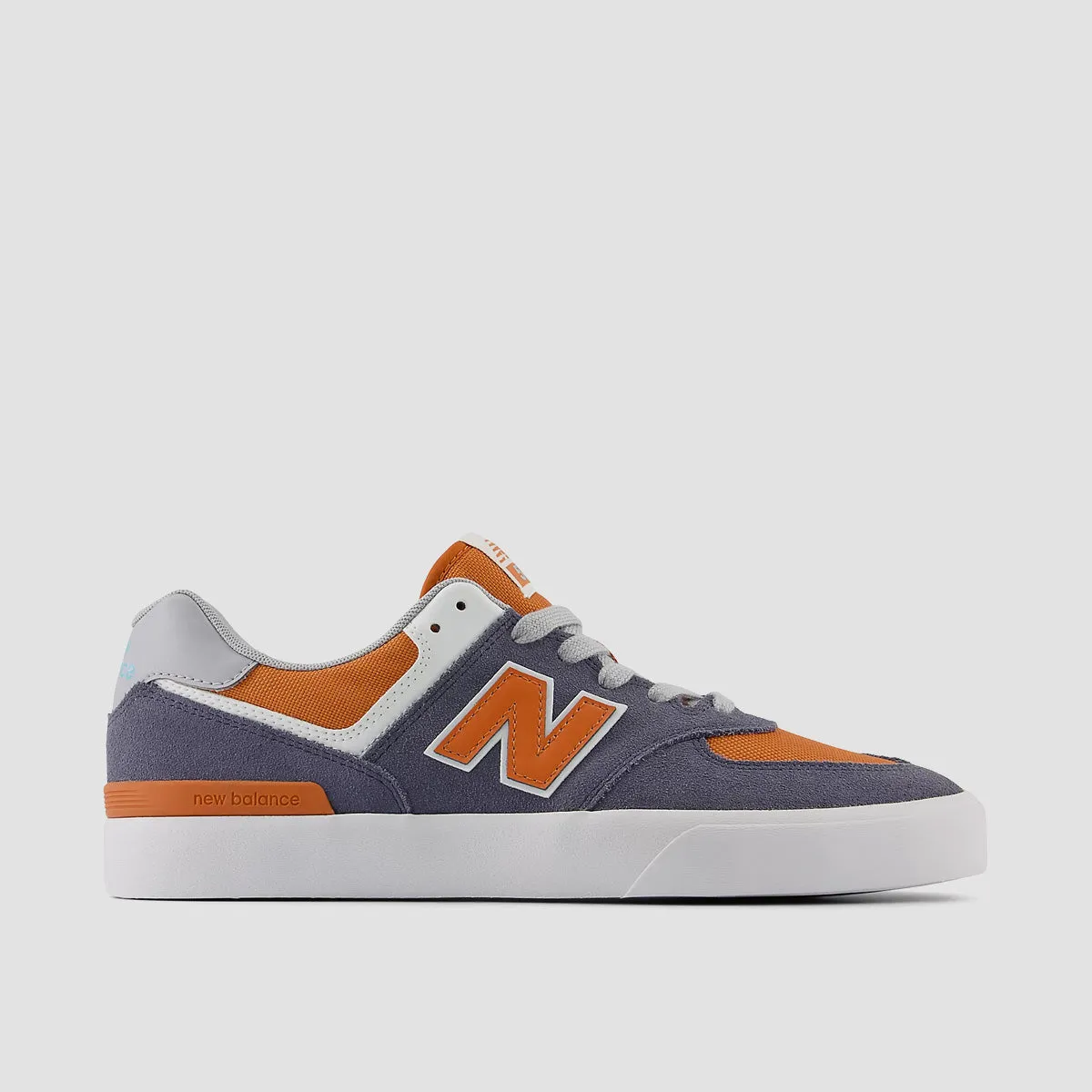 New Balance Numeric 574 Shoes - Dark Arctic Grey/Infield Clay