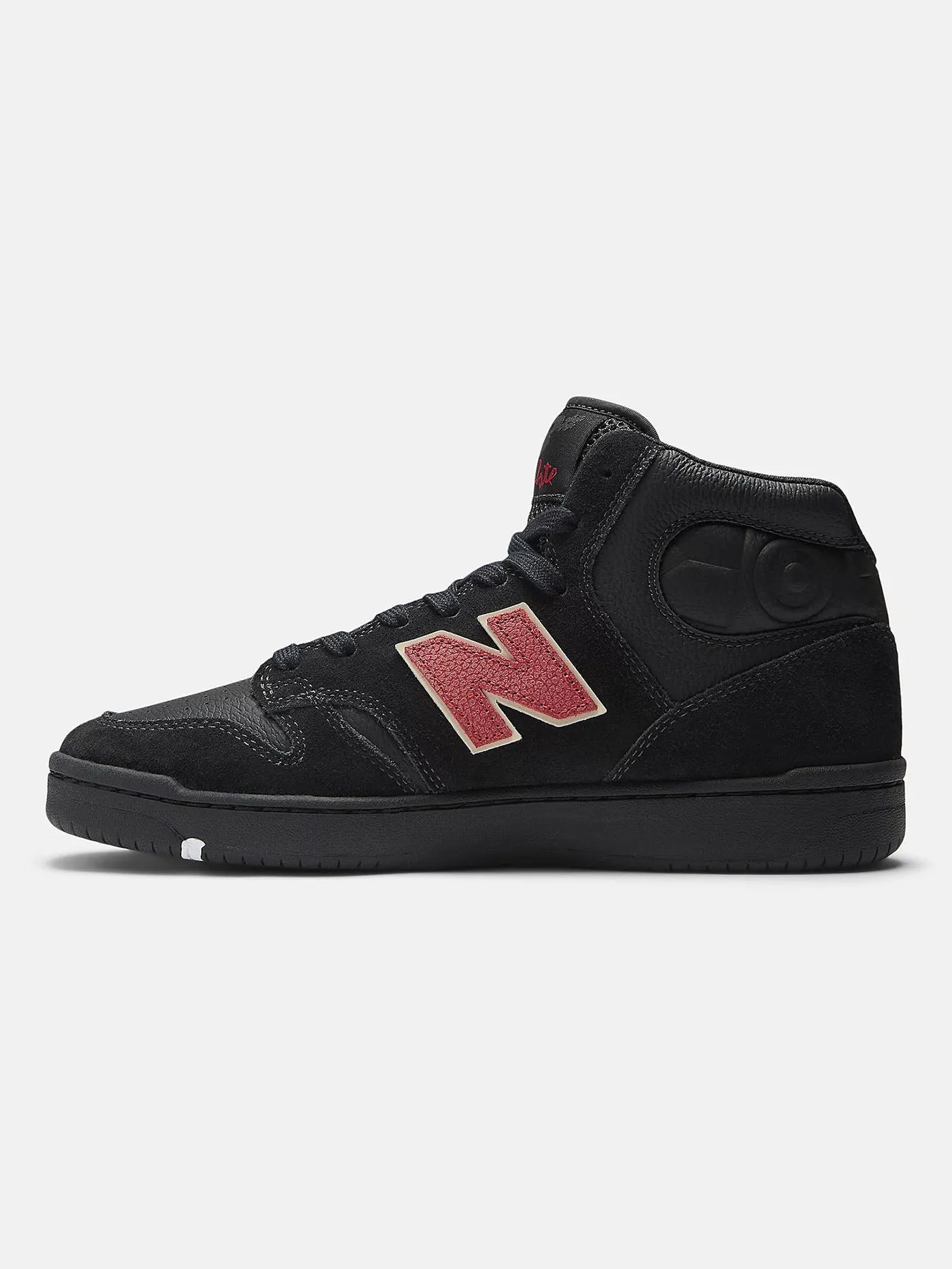 New Balance x Chocolate Numeric 480 High Black/Red Shoes