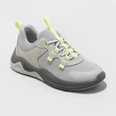 New - Kids' Nate Performance Sneakers - All in Motion Gray 4