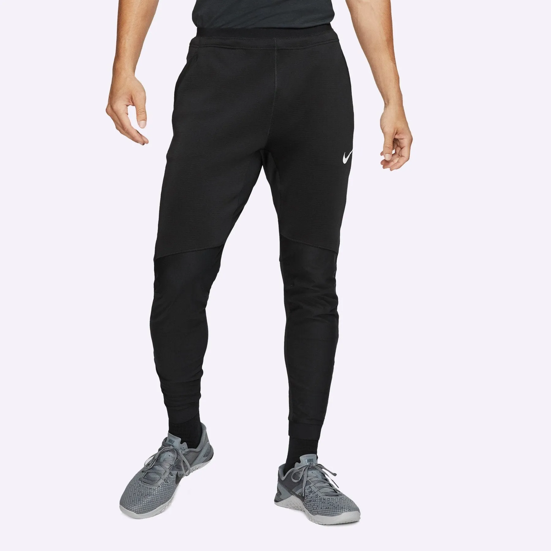 Nike Pro - Men's Training Pants - BLACK/BLACK