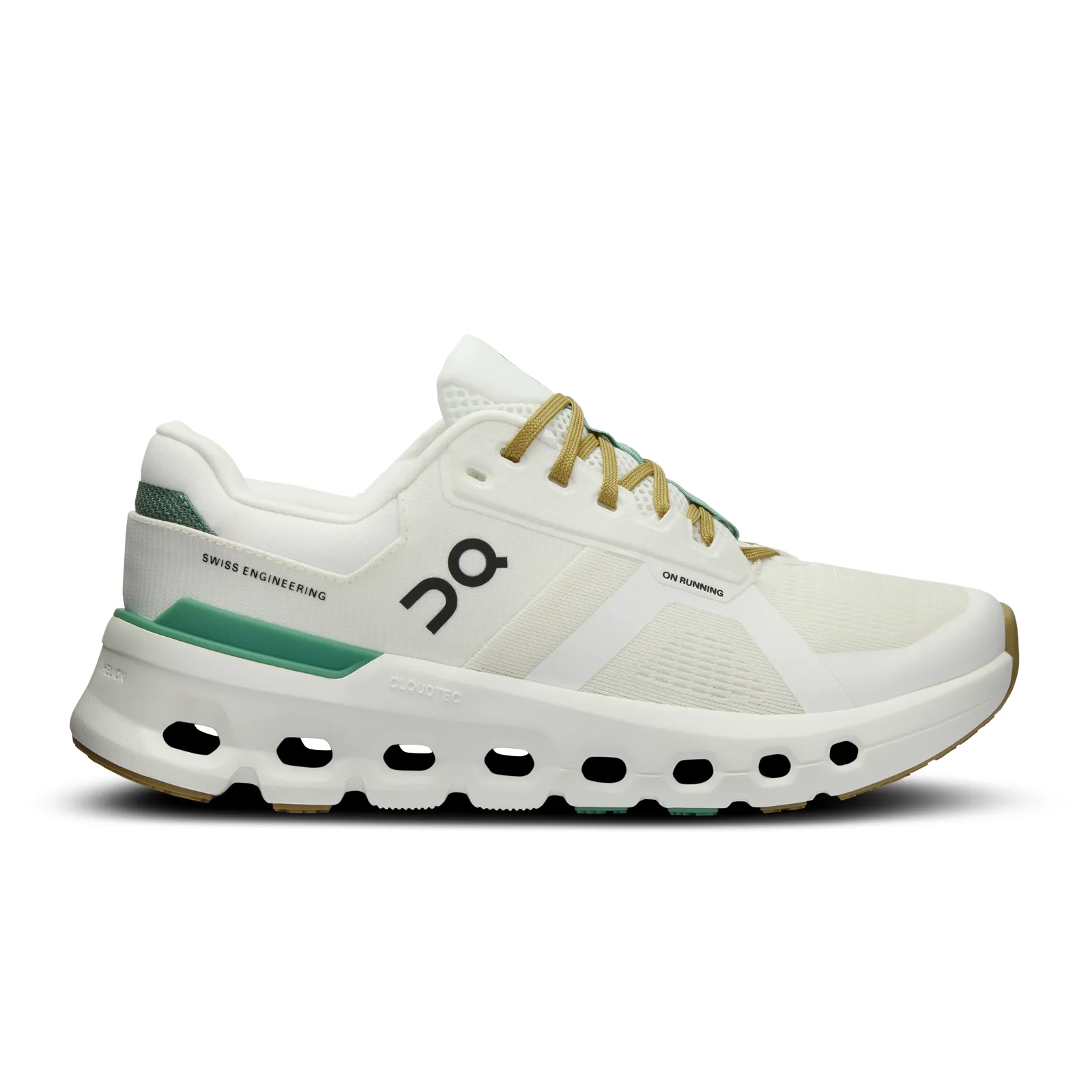 On Running Cloudrunner 2 Running Shoe (Women) - Undyed/Green