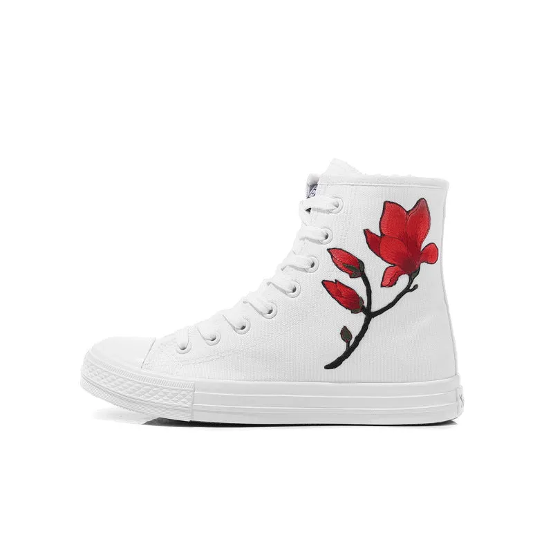 Owlkay Fashion Wild High-Top Canvas Shoes