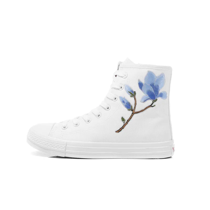 Owlkay Fashion Wild High-Top Canvas Shoes