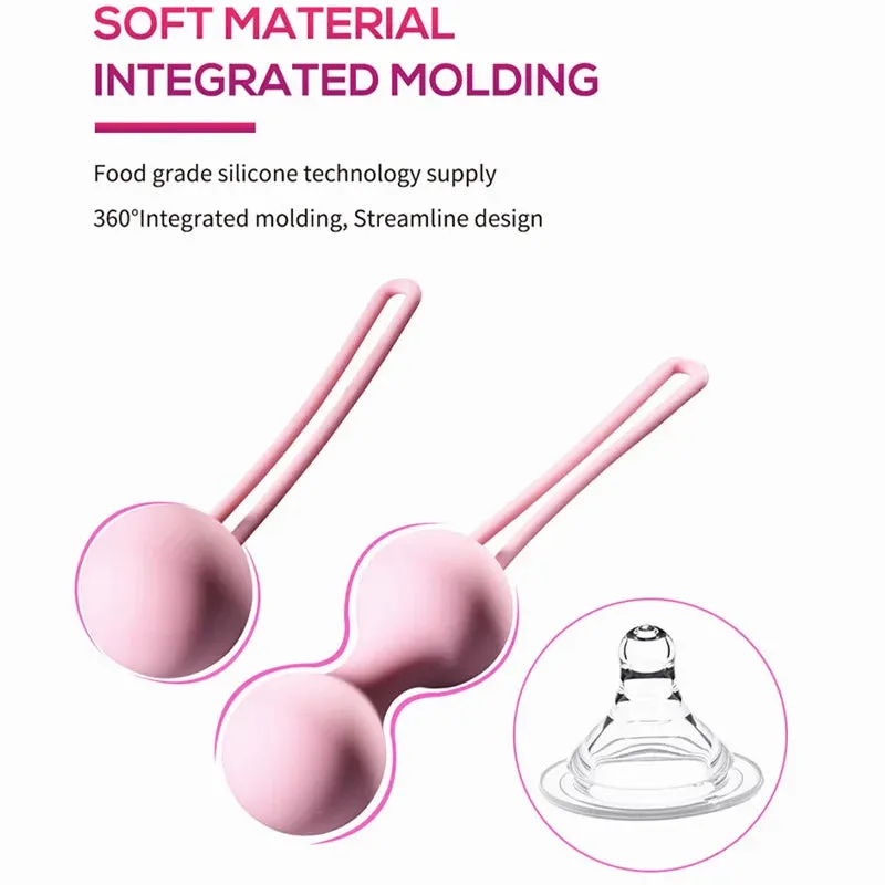 Pelvic Power Kegel Ball: Soft Silicone Kegel Eggs for Enhanced Pelvic Floor Strength