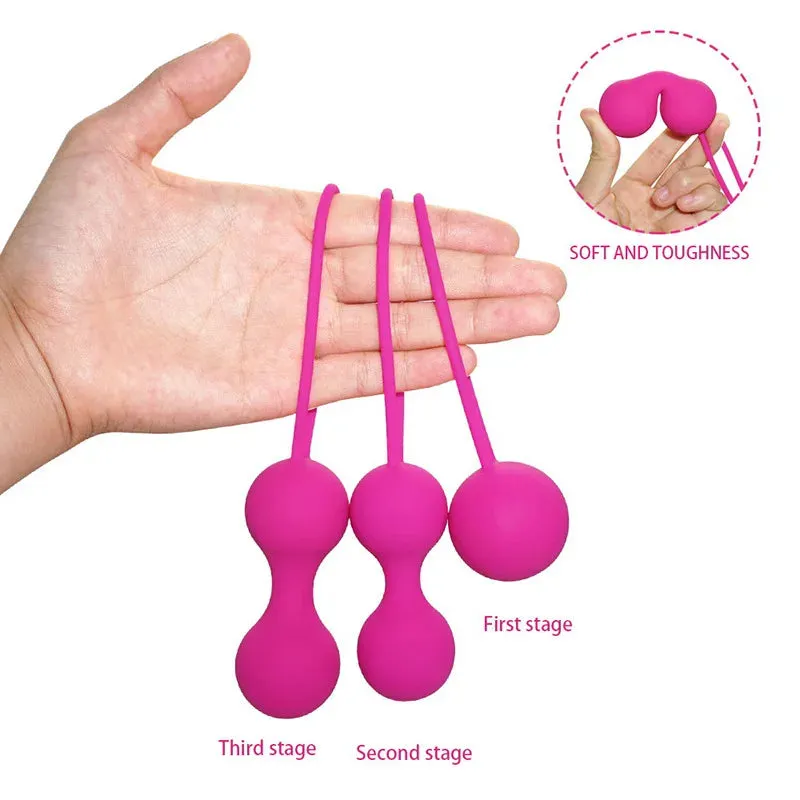 Pelvic Power Kegel Ball: Soft Silicone Kegel Eggs for Enhanced Pelvic Floor Strength