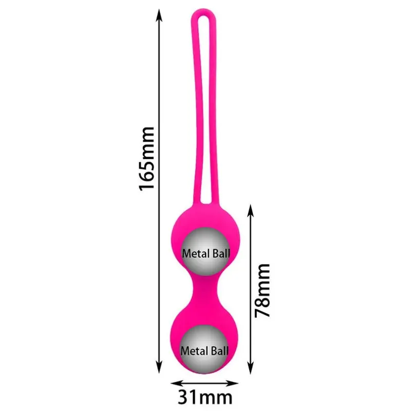 Pelvic Power Kegel Ball: Soft Silicone Kegel Eggs for Enhanced Pelvic Floor Strength