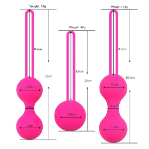 Pelvic Power Kegel Ball: Soft Silicone Kegel Eggs for Enhanced Pelvic Floor Strength