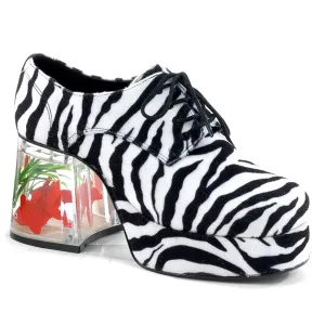 Pimp Platform Shoes Zebra