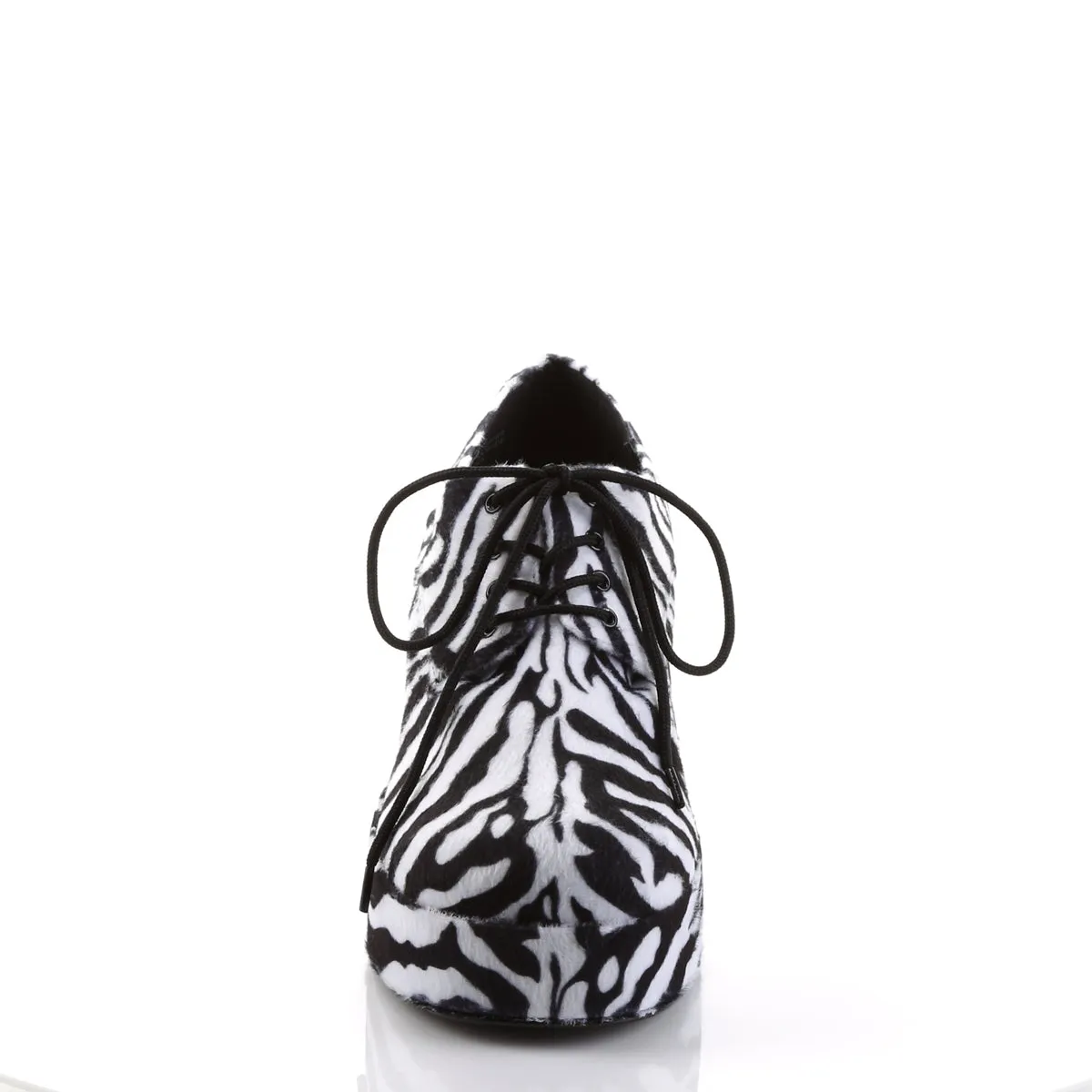 Pimp Platform Shoes Zebra