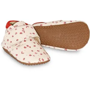 Pom Pom Indoor Shoe Velcro Ladybird