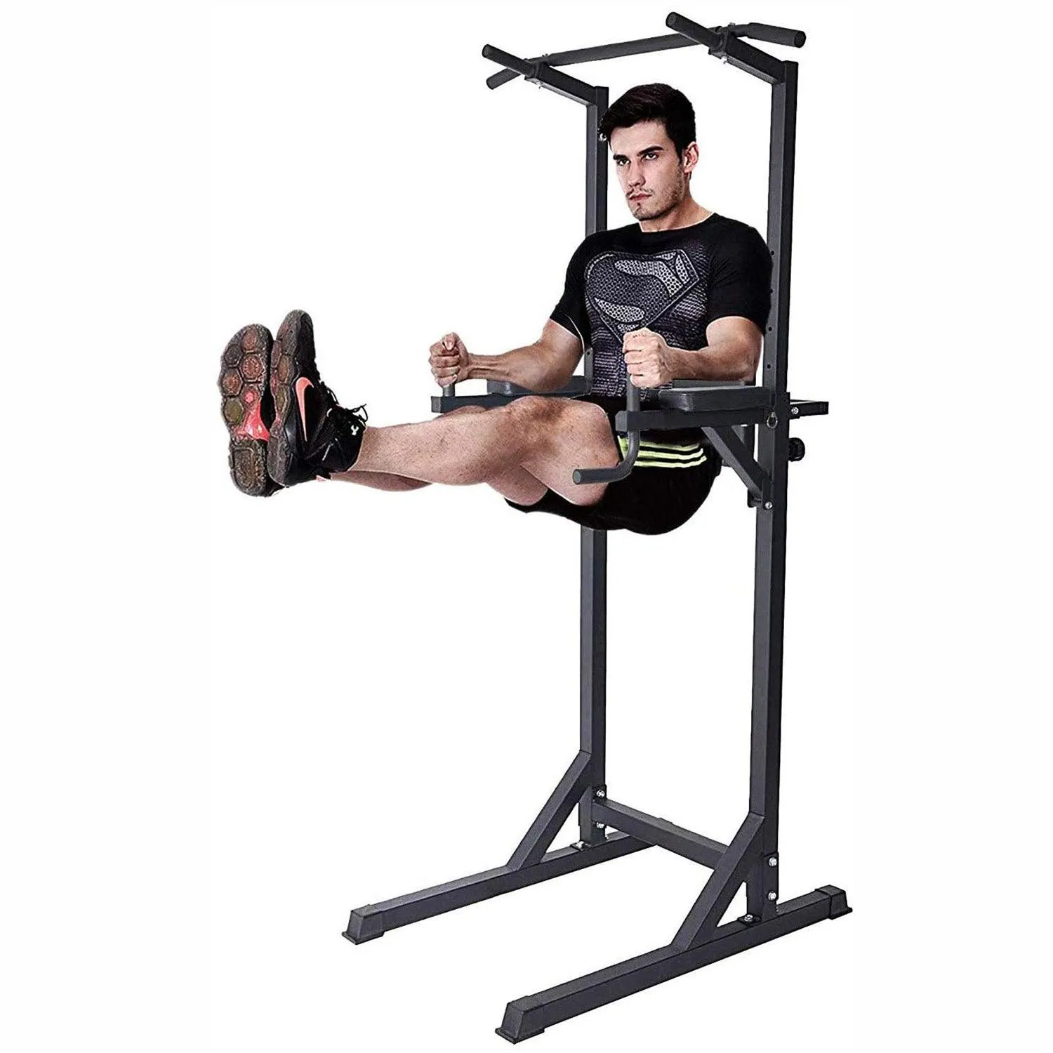 Power Tower Workout Dip Station Multi-Function Home Gym Strength Training Fitness Equipment