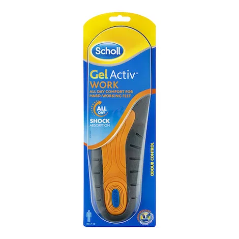 Scholl Men's Gel Activ Everyday Insoles - One Size