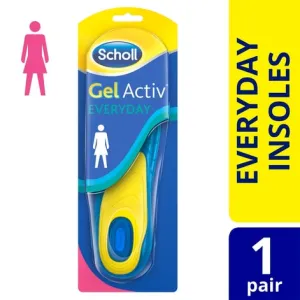 Scholl Women's Gel Activ Everyday Insoles - One Size