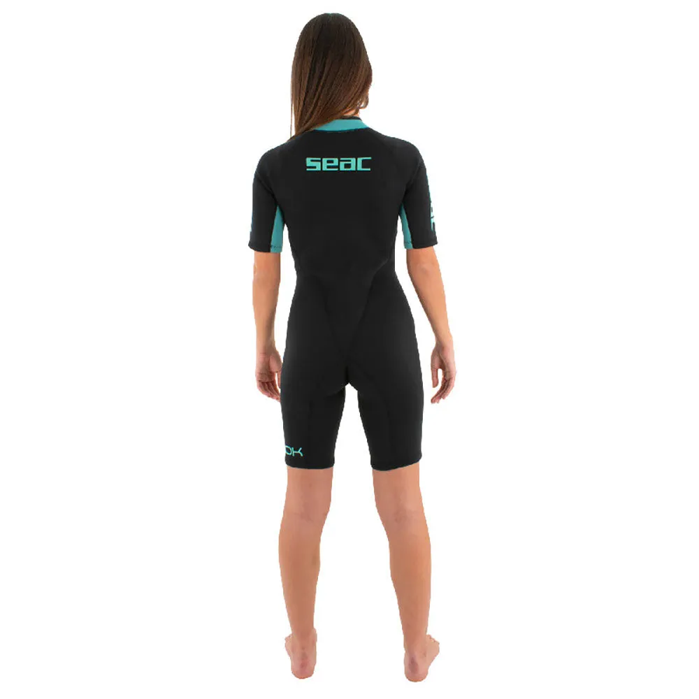 Seac Lady Look Shorty 2.5 mm Front Zip Wetsuit