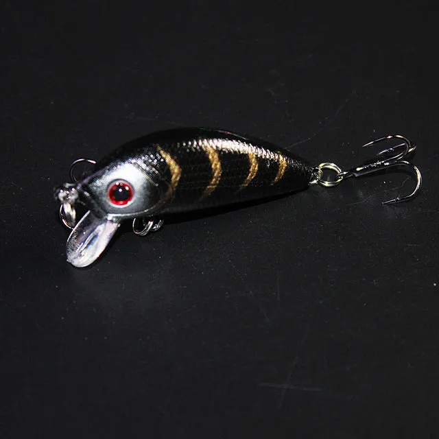 Sell Well Mini Japan 5cm 4.5g Multi Swim Fishing Lures Artificial Hard Crank Bait topwater Wobbler Fishing Crankbait lure ZB204