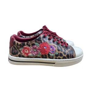 Shoes Sneakers By Brighton In Animal Print, Size:9