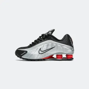 Shox R4 - Black/Metallic Silver-Max Orange