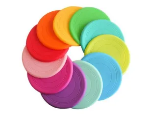 Silicone Pet Dog Flying Saucer Training Frisbee