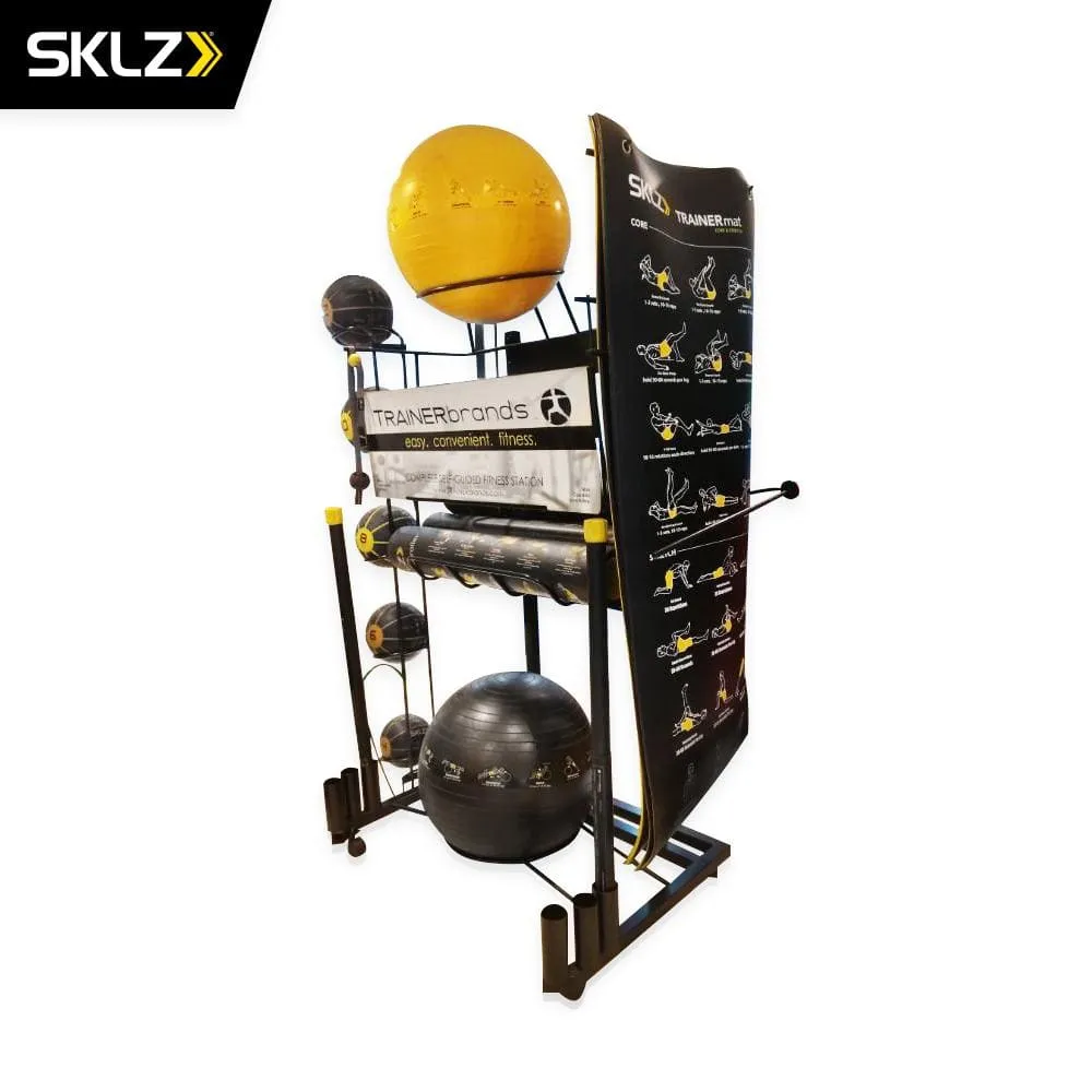 SKLZ Trainer Brand Set with Rack