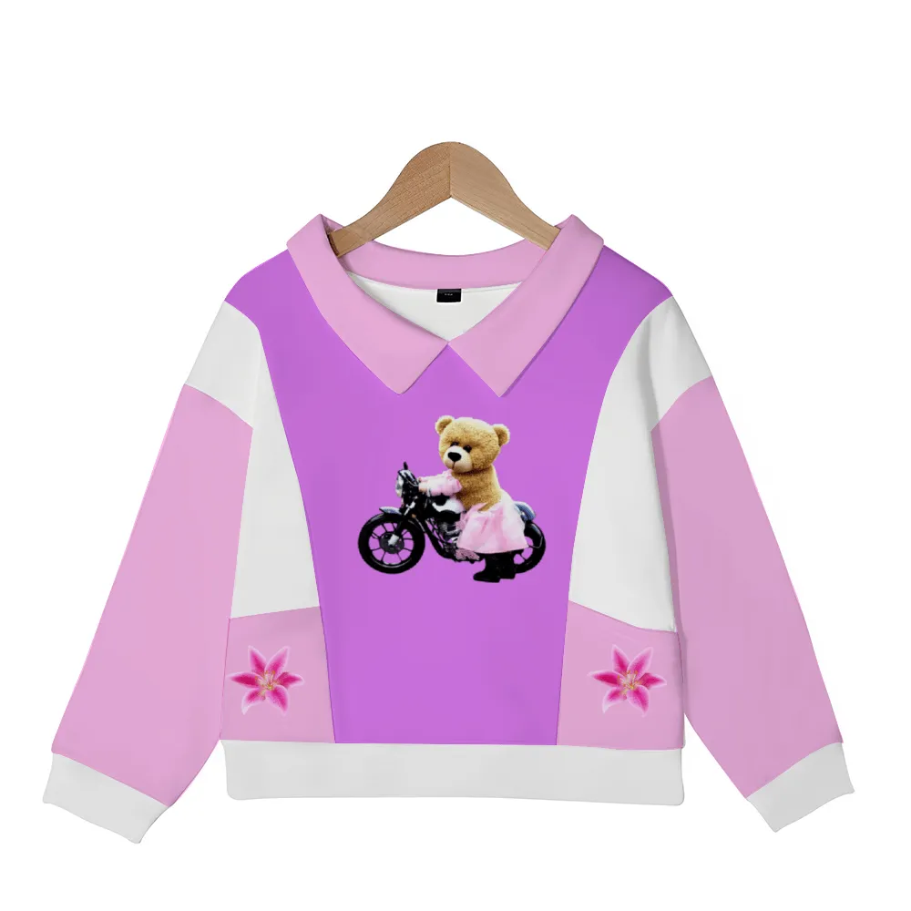 Teddy Ride Girl's Sweatshirt