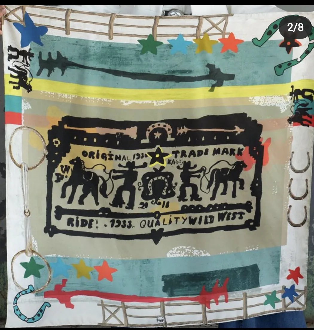 The Pop Kaboy - Wild Rag by Fringe Scarves