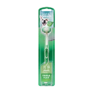 Tropiclean Dog Brushzees Triple Flex