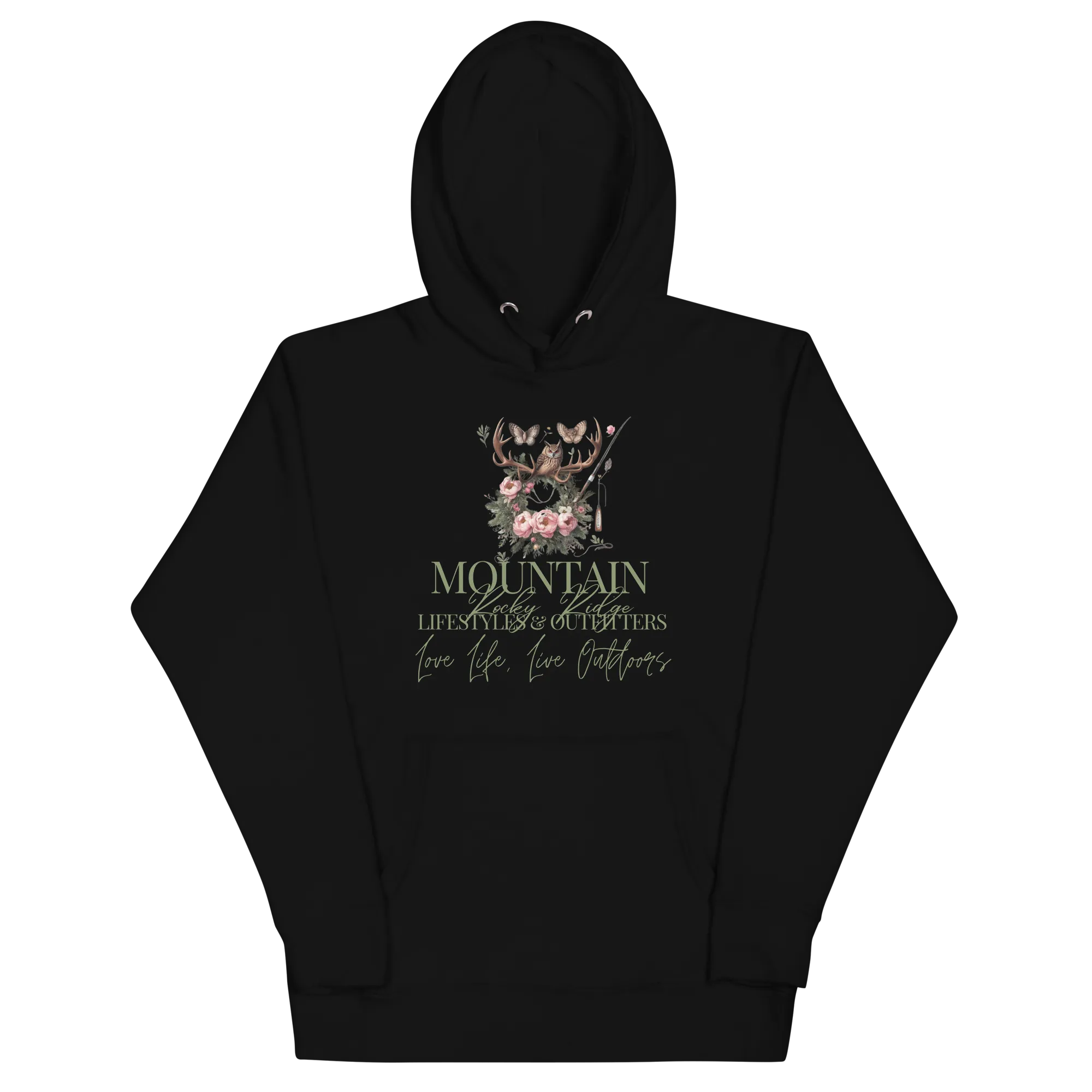 Unisex Hoodie  Exclusive Love Life Live Outdoors MRRL&O Print Designs